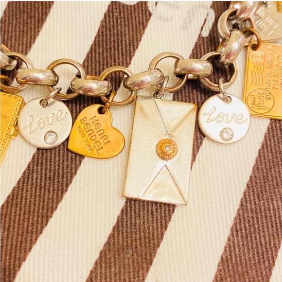 Henri Bendel Love Letters Charm Bracelet - Picture 6 of 16